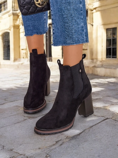 Royalfashion Eik Suede kvinkaliber spóka á einn pílari Idilla