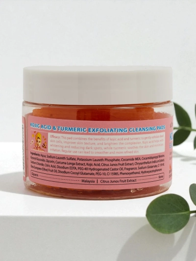 Turmeric Kojic Acid - Exfoliating Cleansing and Brightening Pads
