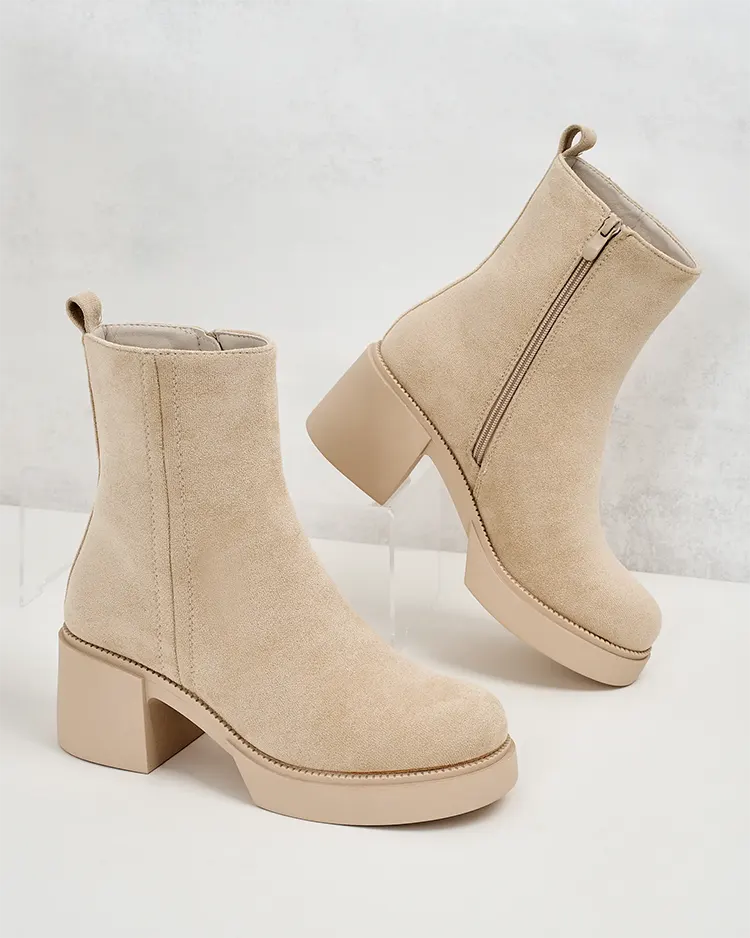 Royalfashion Women's Tratta stiletto boots