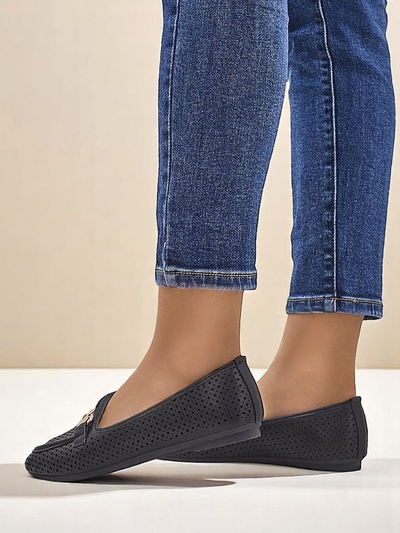 Royalfashion Rafalle pitsilised naiste loafersid