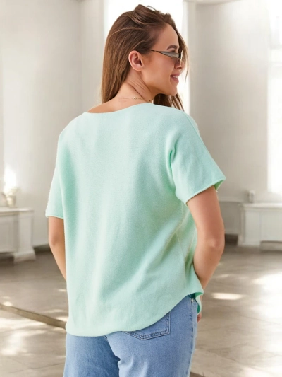 Royalfashion Õhuke naiste sviiter lühikeste varrukatega