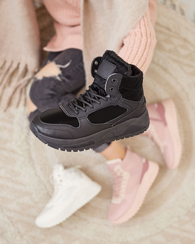 Royalfashion Утепленные женские кроссовки с мехом Retodaf