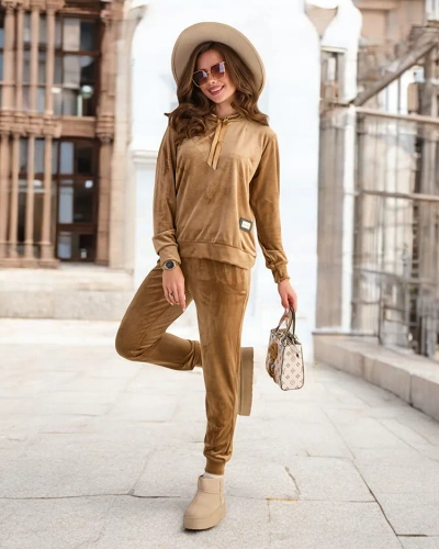 Royalfashion Женский комплект а'ля велюр