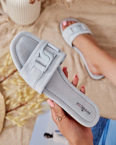 Royalfashion Sinised naiste solkidega flip-flopid Rydr