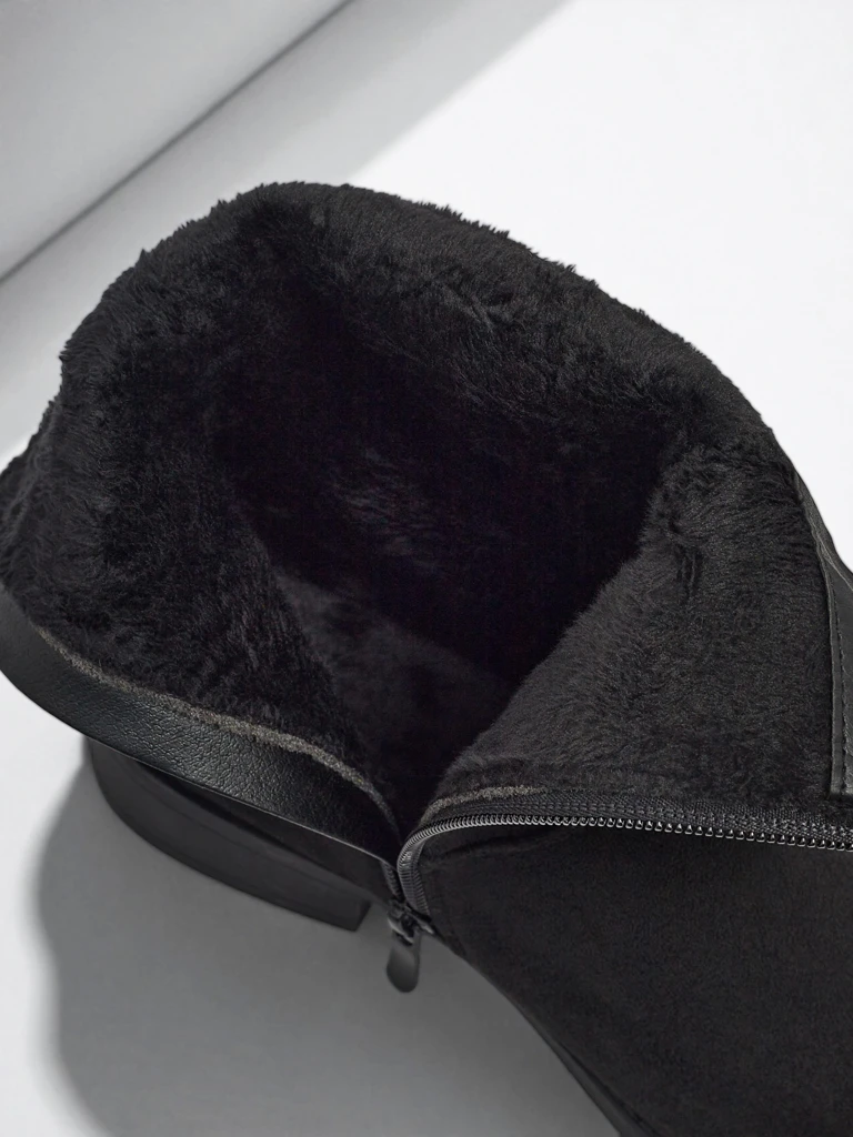 Kõrgemad naiste öko-seemisnahast saapad Norvia