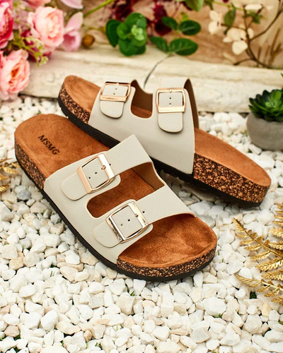 Royalfashion Naiste Ottoma lameda tallaga flip-flops
