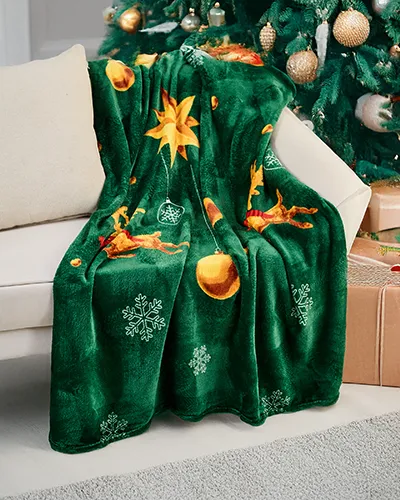 Royalfashion Christmas blanket 200x220