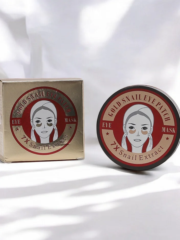 Гелевые патчи для глаз Luxelux с муцином улитки 60 шт.