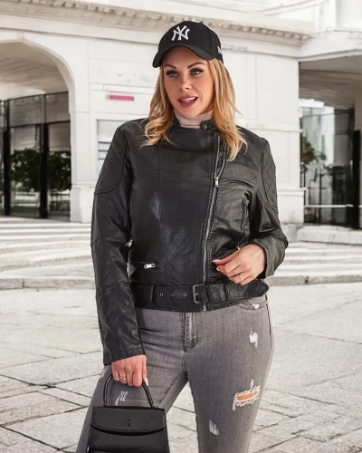 Royalfashion Naiste ökonahast ramones jakk