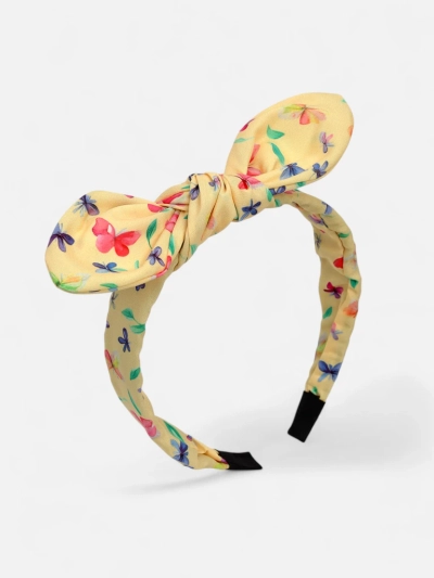 Royalfashion Children's Headband with Bow and Print