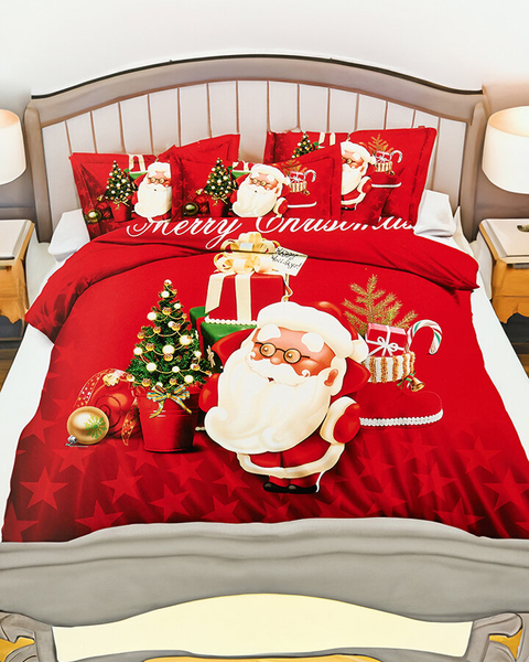 Royalfashion Mustriline voodipesu 200x220 3-osaline komplekt