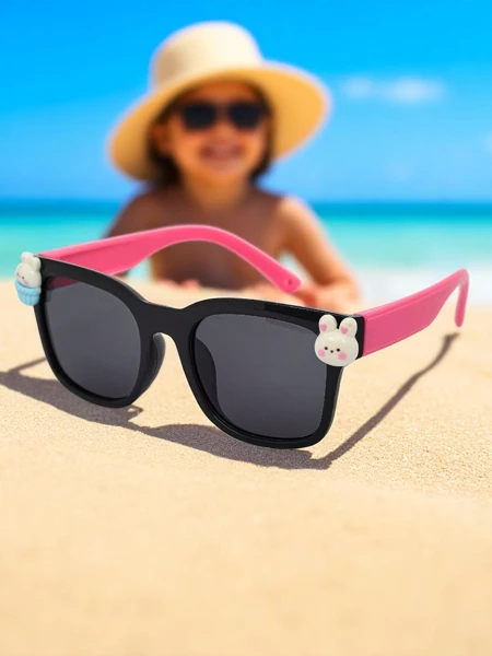 Royalfashion Lastelised päikeseprillid Sunny Sparkle kaunistustega