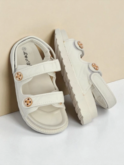 Royalfashion Women's sandals with a thicker sole Vivere