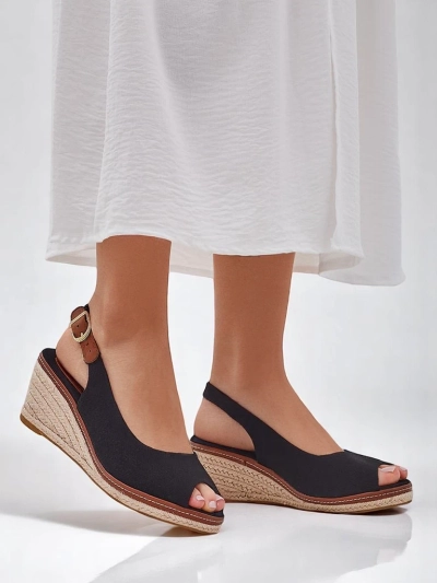 Классические женские босоножки на платформе без носков Tafenis