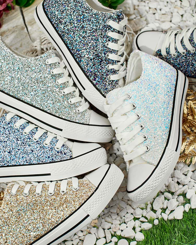 Royalfashion Women's Finia sneakers on covered heel