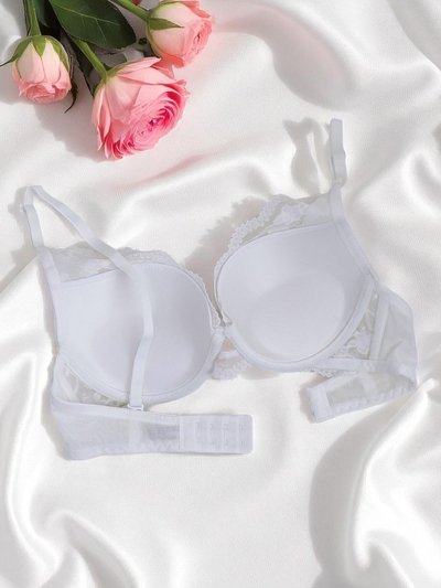 Royalfashion Naiste pitsiga push-up rinnahoidja Luna Push-Up