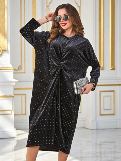 Royalfashion Naiste kleit volangidega