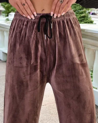 Royalfashion Naiste dressipüksid a'la velour