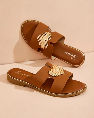 Royalfashion Naiste Olis lamedatallalised flip-flops