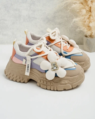 Royalfashion Women's platform sneakers Bereya