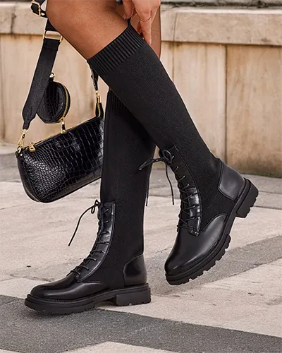 Royalfashion Kvinner's slip-on støvler Snissi