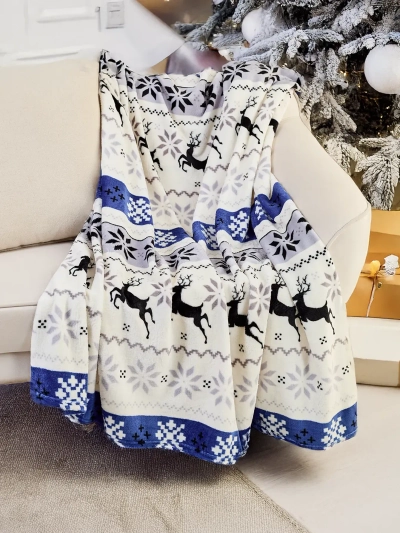 Royalfashion Jólagoskn throw pleat 200x220