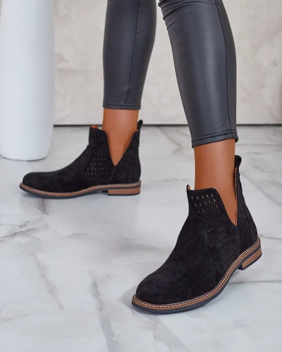 Royalfashion Женские замшевые ботинки eko Ovilla