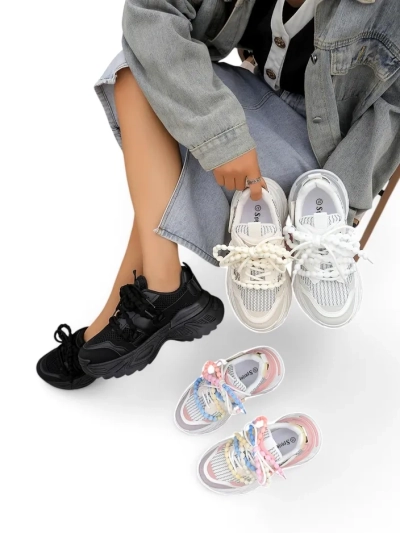 Royalfashion Naisten urheilukengät paksummalla pohjalla Loness