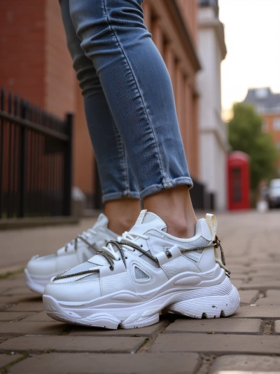 Royalfashion Naiste Sneakers Paksul Tallal Reterri