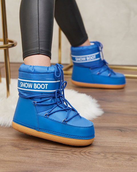 Royalfashion Sinised naiste talvesaapad Soblesia