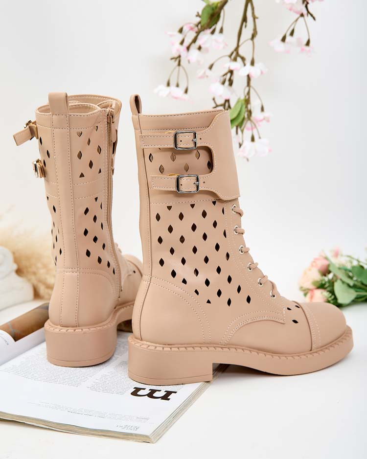 Royalfashion Naiste aetud pitssaapad Belsel