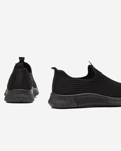 Must Banila Naiste Slip-On jalatsid - jalatsid