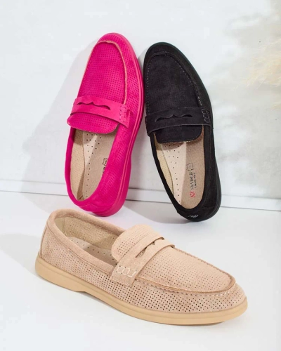 Royalfashion Women's openwork moccasins Sierro