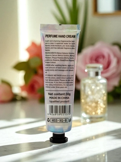 Venus Perfumed Hand Cream 30g - Lady Sexy Rosa Essence, travel-sized