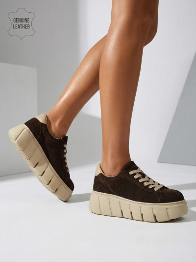 Eller Women's Sports Sneakers Made of Natural Leather