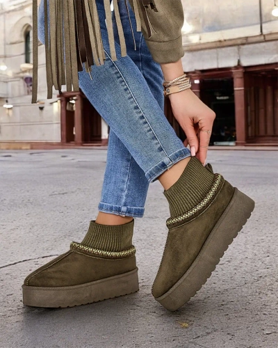 Royalfashion Short snow boots women's Narorzi