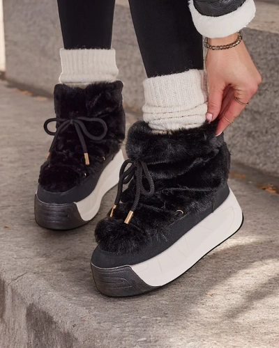Royalfashion De Girls' Snow boots Rozuri