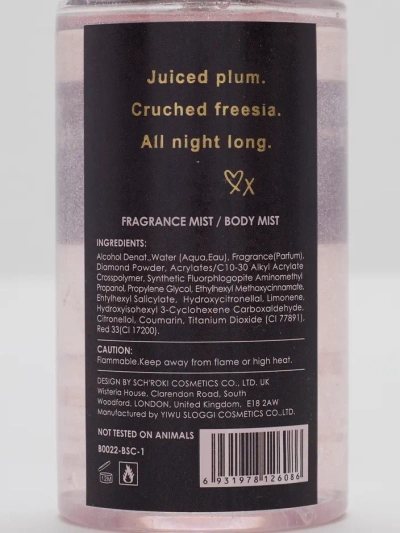 Tender Seduction Body Mist with Glitter 88 ml