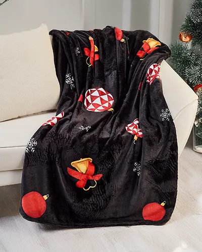 Royalfashion Christmas throw 160x200