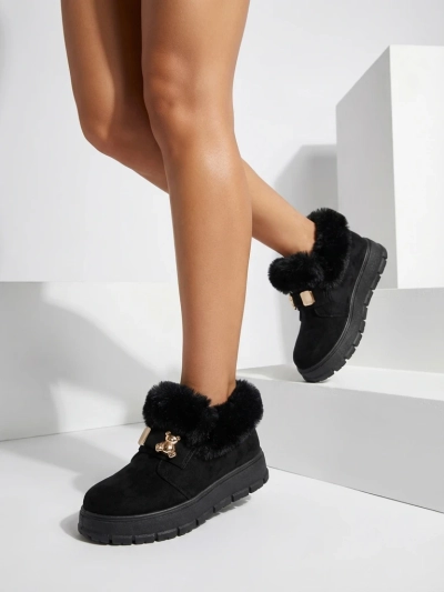 Royalfashion Women's short boots a'la snow boots Dobis