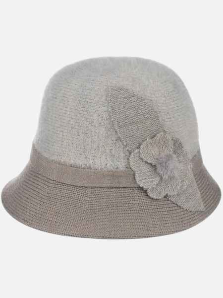 Women's Bowler Hat with Pearl Belle Decoration