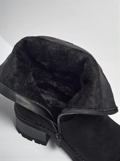 Kõrgemad naiste öko-seemisnahast saapad Carmine