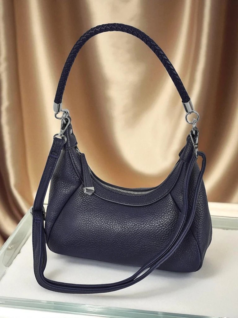 Royalfashion Маленькая женская сумочка из экокожи с декоративным ремешком Lacquea