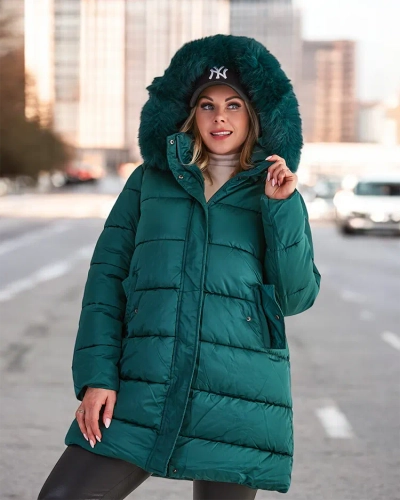 Royalfashion Naiste tikitud talvejope