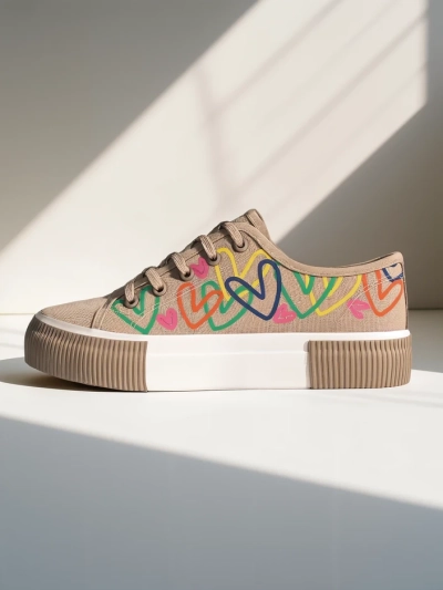 Royalfashion Naiste tenniseketsid südametrükiga Sercess