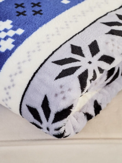 Royalfashion Christmas throw blanket 200x220