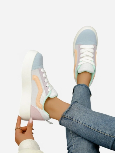 Royalfashion Women's sports sneakers on a platform Ensis