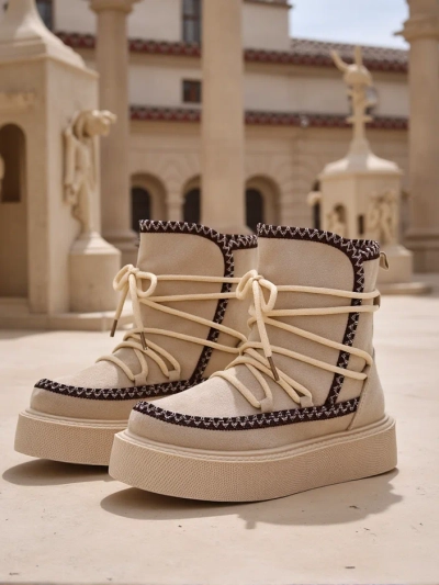 Royalfashion Naiste Lace-up Lumekingad Stozi