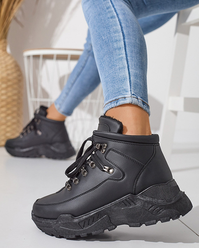 Mustad ökonahast lumesaapad Rueq- Footwear