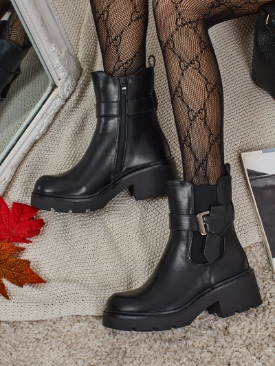 Velri Eco-Leather Women's Ankle Boots